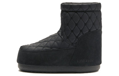 Moon boot комфорт и простота короткие снежные ботинки мужские и женские черные