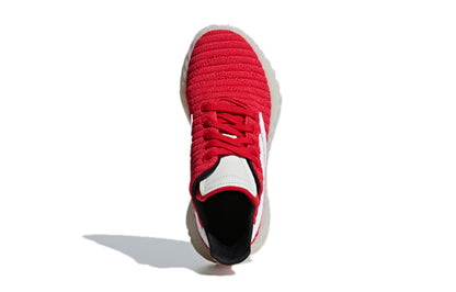 Adidas originals sobakov kids casual shoes red teens