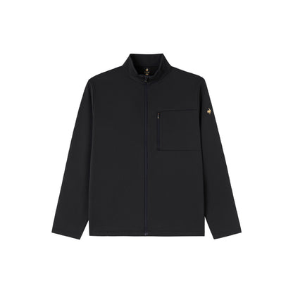 Le coq le coq sportif oltin standart seriyali tik yoqa kardigan kundalik kurtka erkaklar modellari