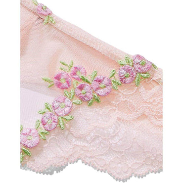 Victoria's secret victoria's secret clashing colours легкие сетчатые стринги с цветочным орнаментом женские 1 пара cherry blossom pink - Boxette Shop