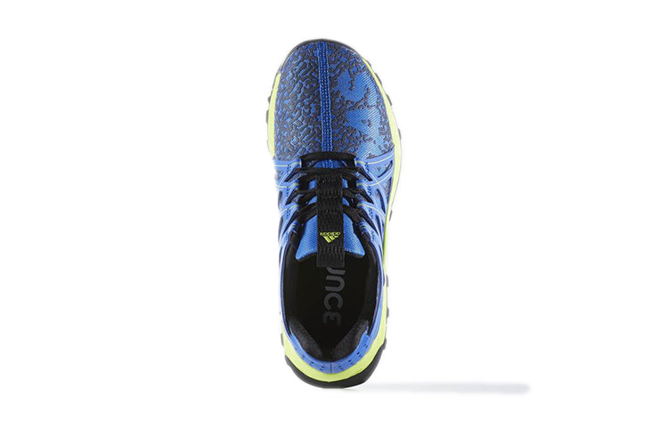 Adidas originals vigor bounce k простой досуг износостойкий легкий низкий топ детские беговые кроссовки синий детские модели