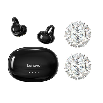 Lenovo lenovo k06 ослепительные разноцветные серьги-бабочки тип зажима для уха шумоподавление при звонках обновленный bluetooth 5.4 спортивные игры игровой кинотеатр imax уровень качества звука студенческая вечеринка высокая стоимость apple huawei xiaomi