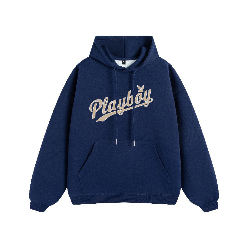 Erkaklar uchun Playboy kapshonli ko'ylagi