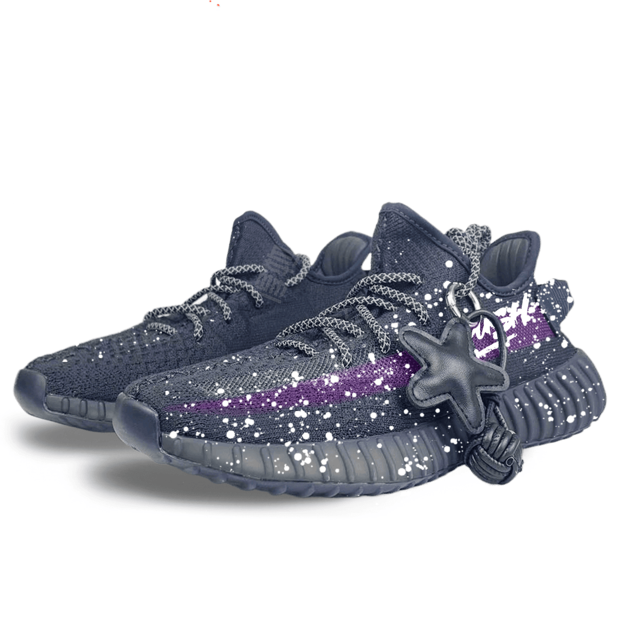 Кроссовки Adidas Originals Yeezy Boost 350 V2 Gradient Splash Ink - Boxette Shop