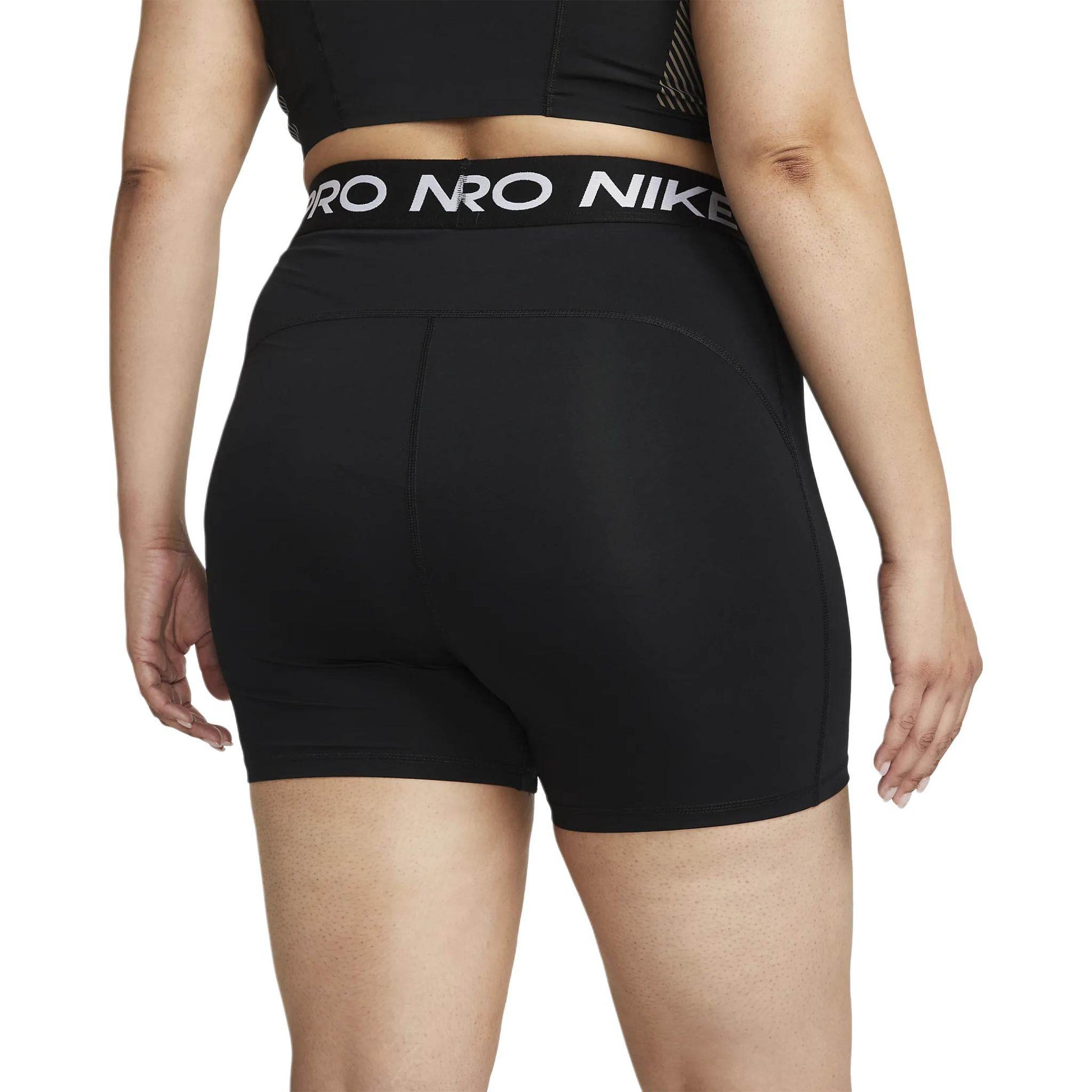 Спортивные шорты женские Nike Pro 365 Waist Letter - Boxette Shop