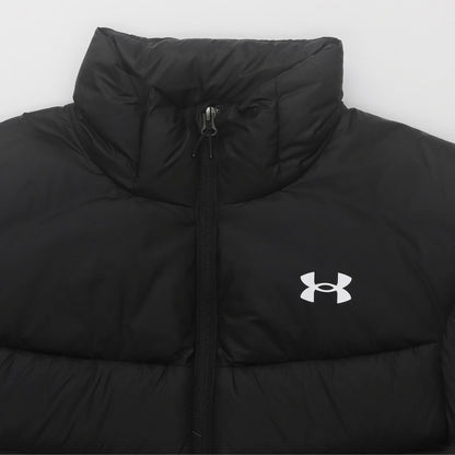 Under armour core jkt мужские тренировочные спортивные молнии воротник термо пуховик куртка мужская