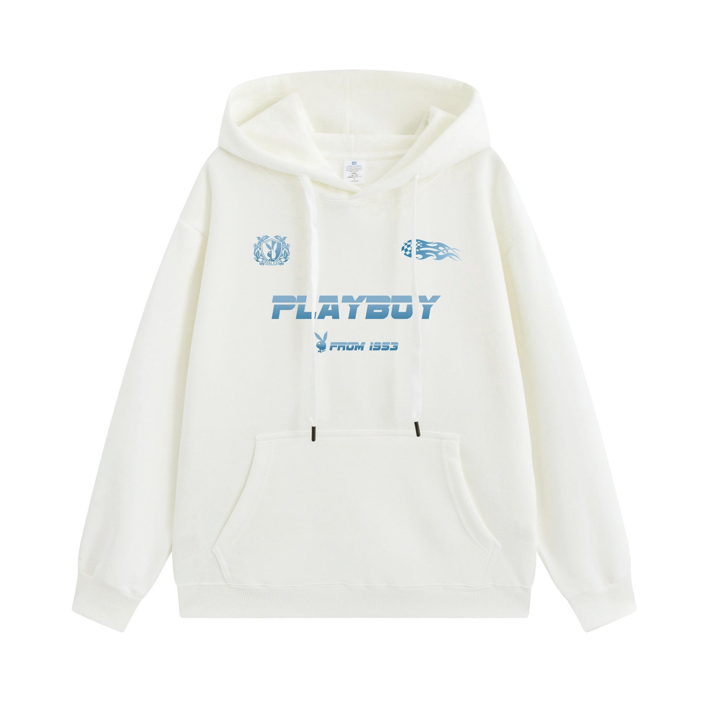 Erkaklar uchun Playboy kapshonli ko'ylagi