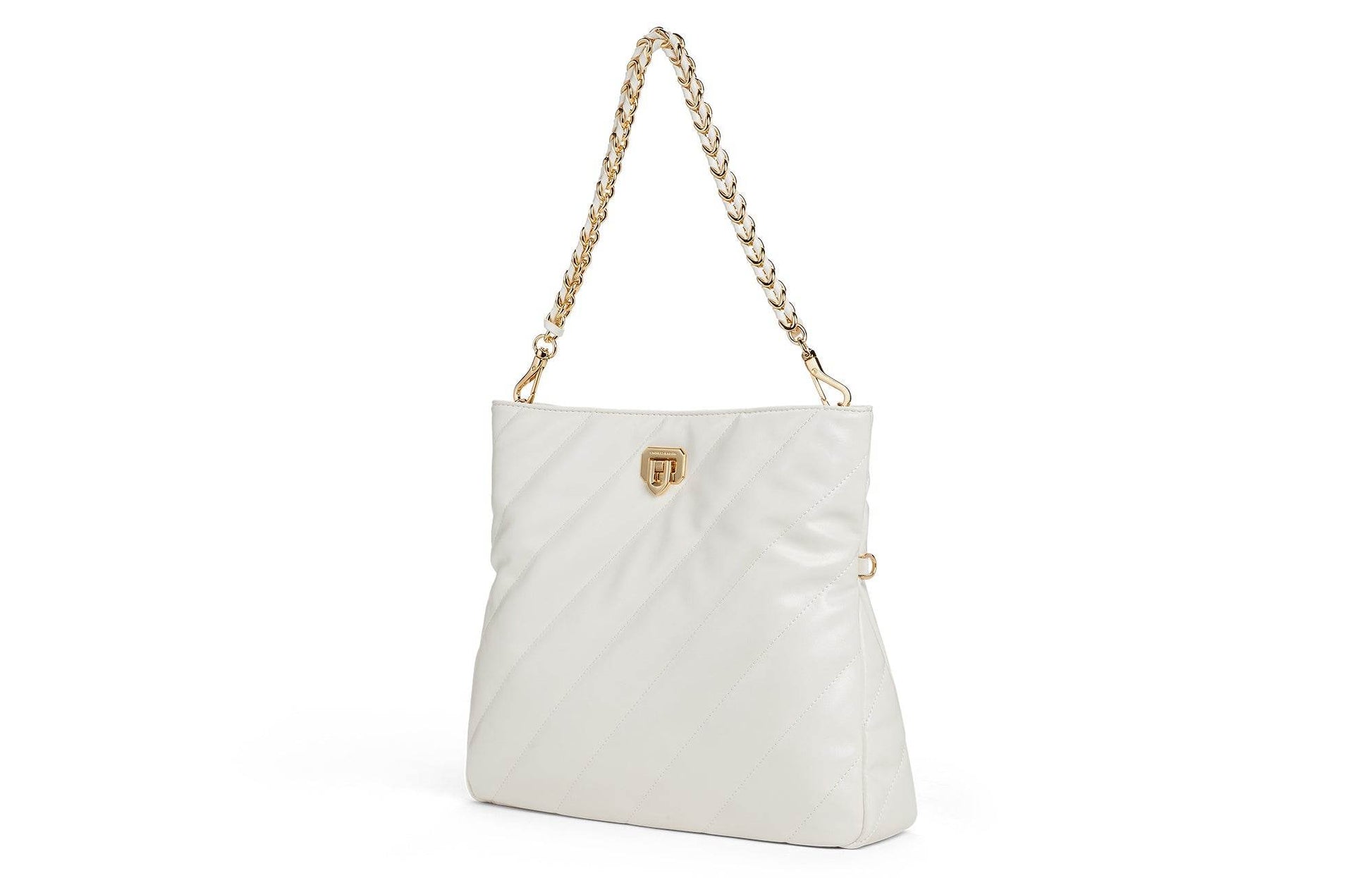 Сумка женская Charles&Keith Commuter Capacity Quilted Underarm - Boxette Shop