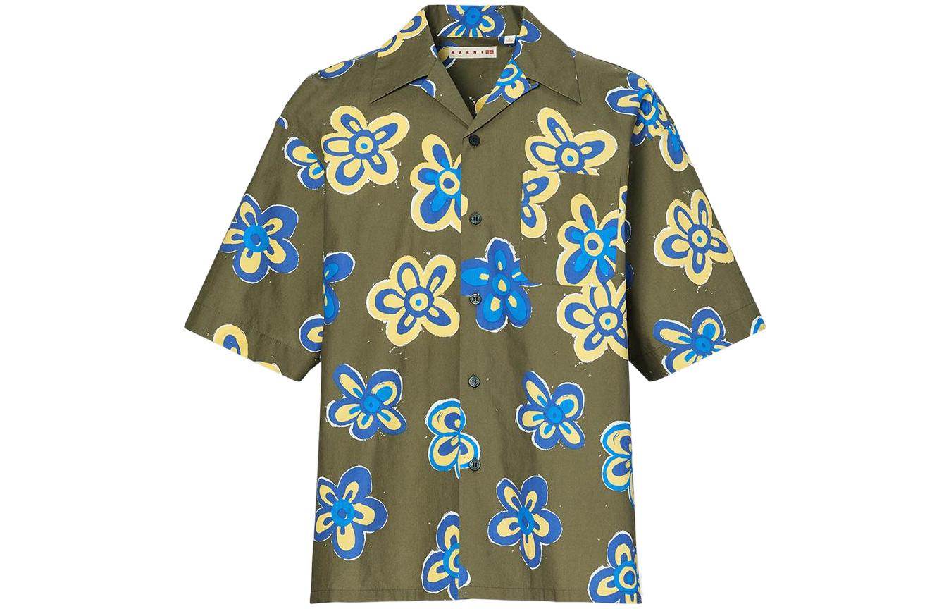Рубашка мужская Uniqlo x marni joint ss22 - Boxette Shop
