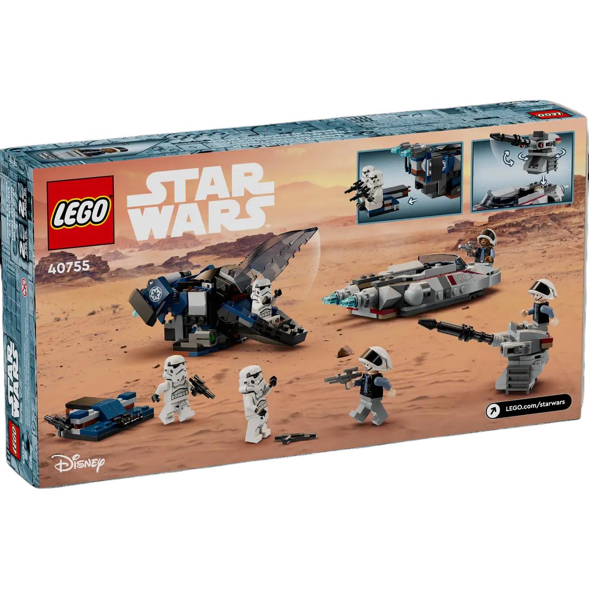 LEGO Imperial Transport va isyonchilarning uchuvchi kemasi (40755)
