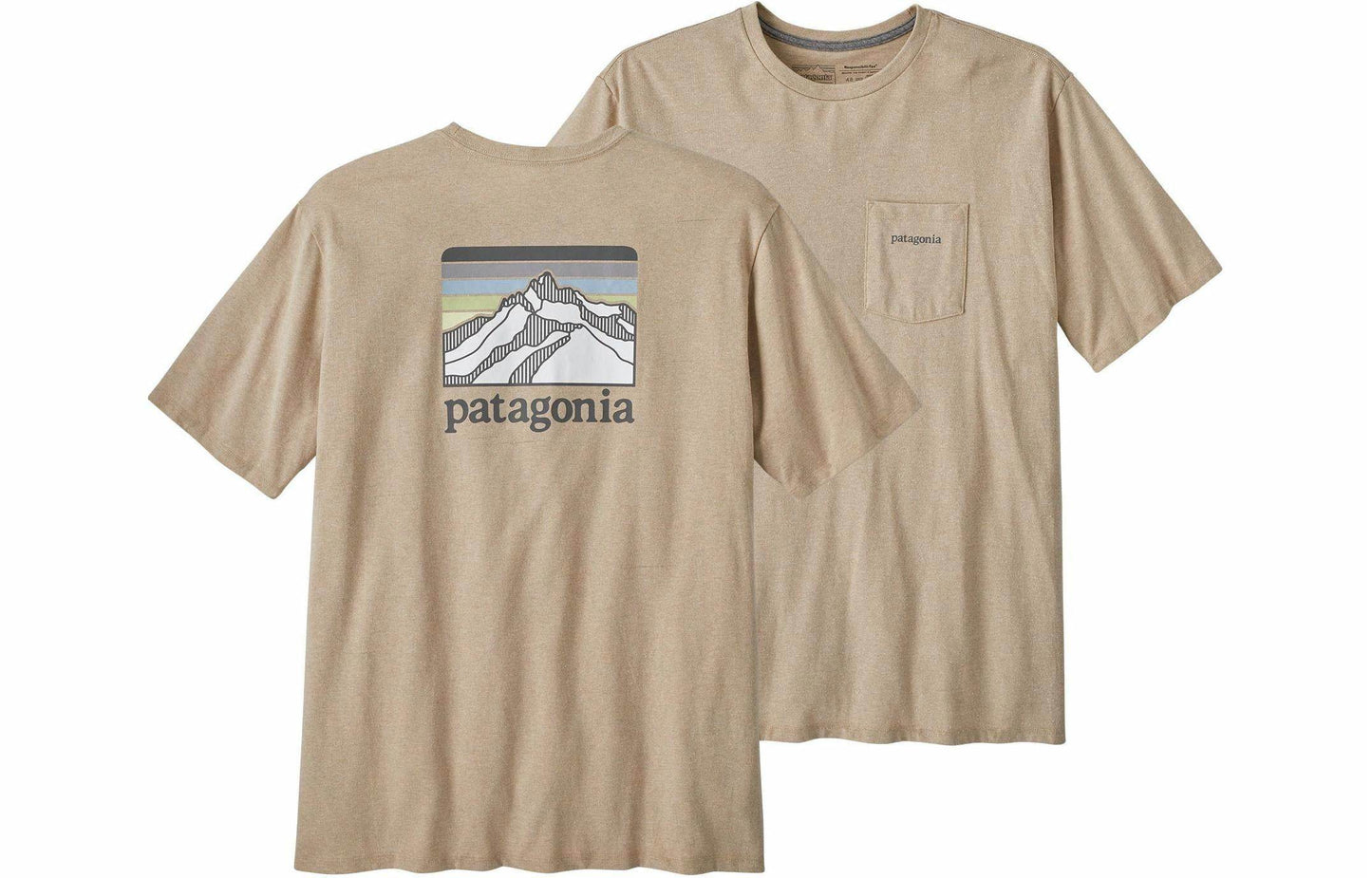 Футболка мужская Patagonia с логотипом - Boxette Shop