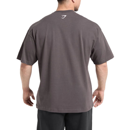 Gymshark Strength Departamenti erkaklar sport futbolkasi