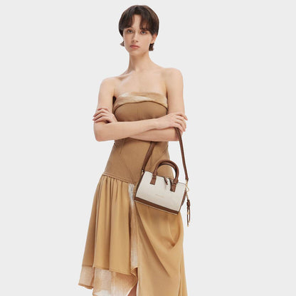 Сумка женская Charles&Keith Canvas Collection Rope Knot Zip - Boxette Shop