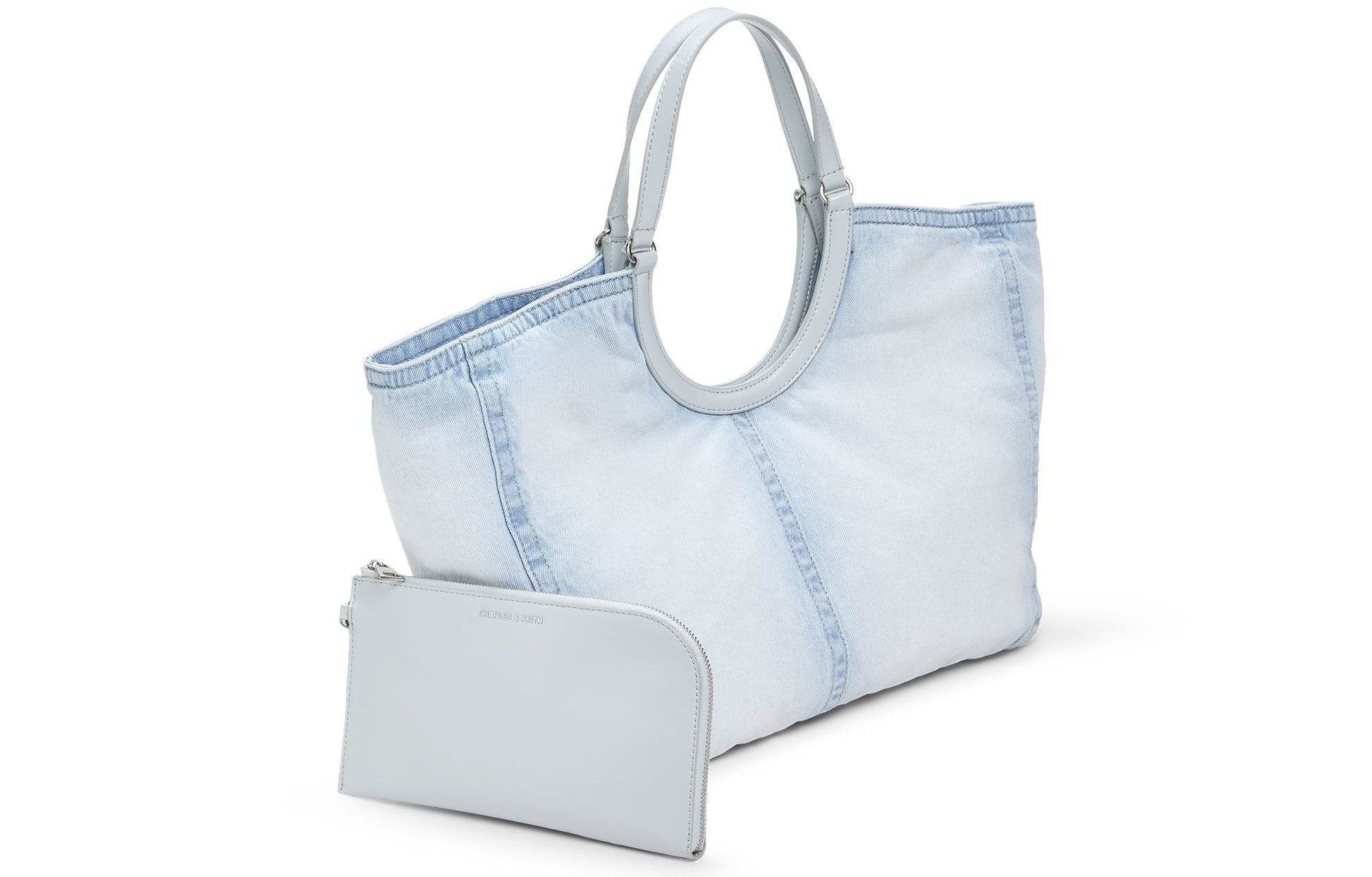 Сумка женская Charles&Keith Light Washed Denim - Boxette Shop