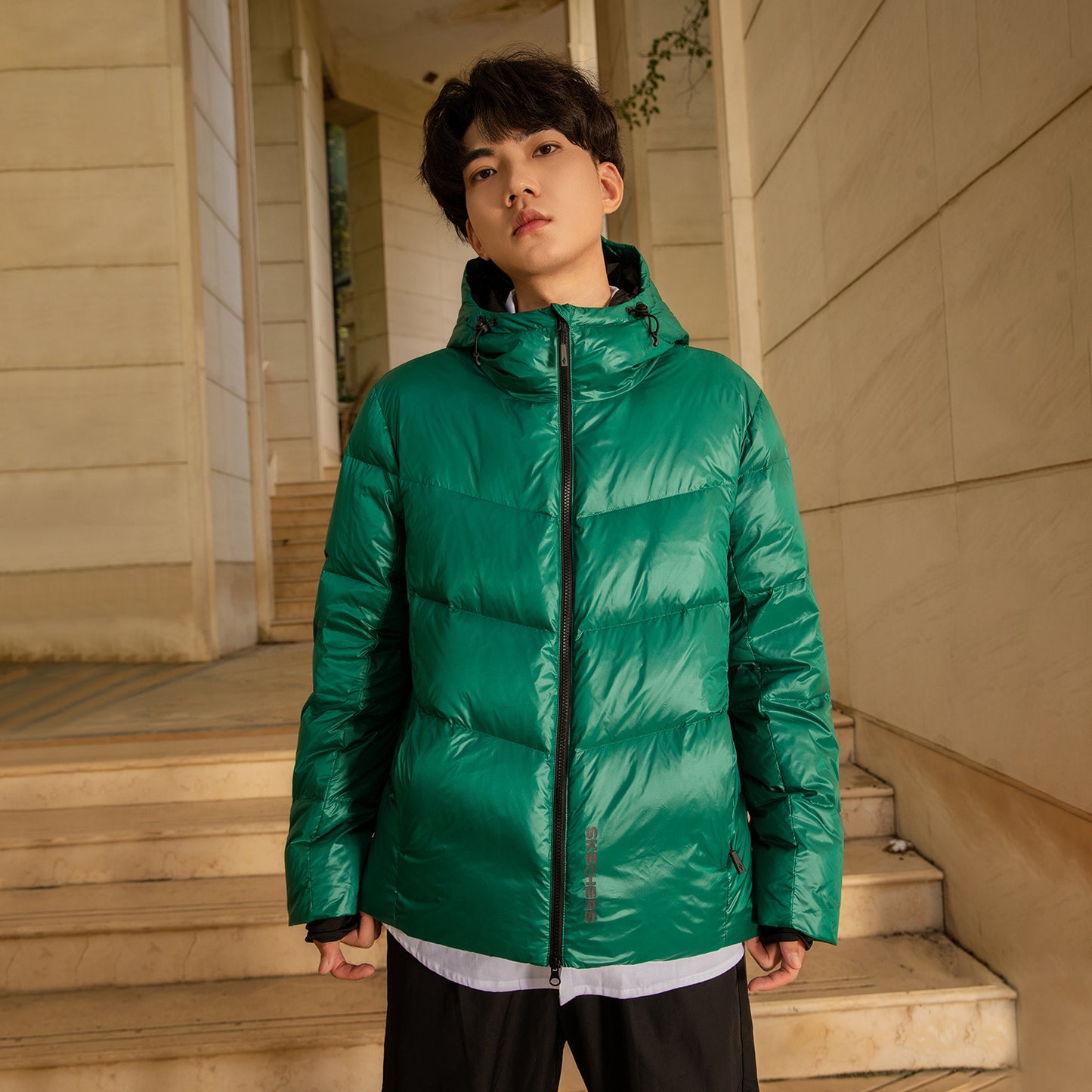 Пуховик женский Skechers Diamond Series