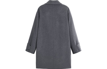 Peacebird erkaklar uchun Tinch okean qushi erkaklar uchun yorqin chiziqli tekis rangli ikki tomonlama tvid jun o'rta uzunlikdagi tvid ikki ko'krakli keng ko'ylagi erkaklar va ayollar modellari