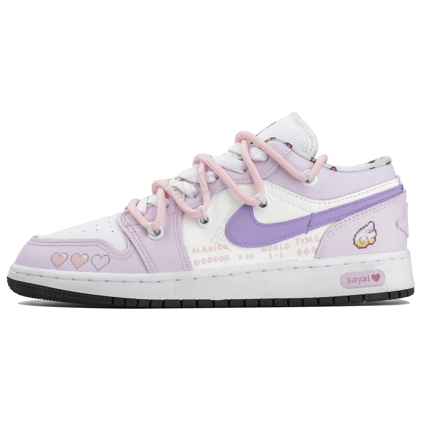 Кроссовки детские Jordan air 1 low purple - Boxette Shop