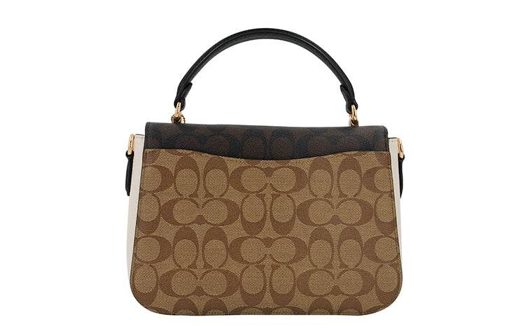 Сумка женская Coach Marlie 24 Patchwork Knob Flap Old - Boxette Shop