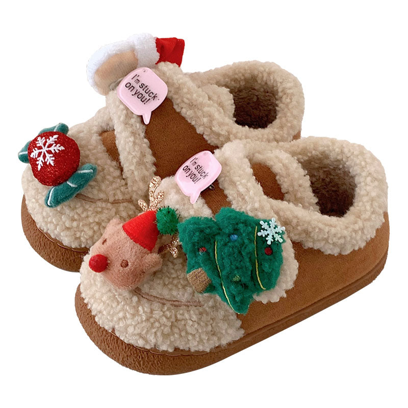 Тапочки детские Fuxi Santa Claus