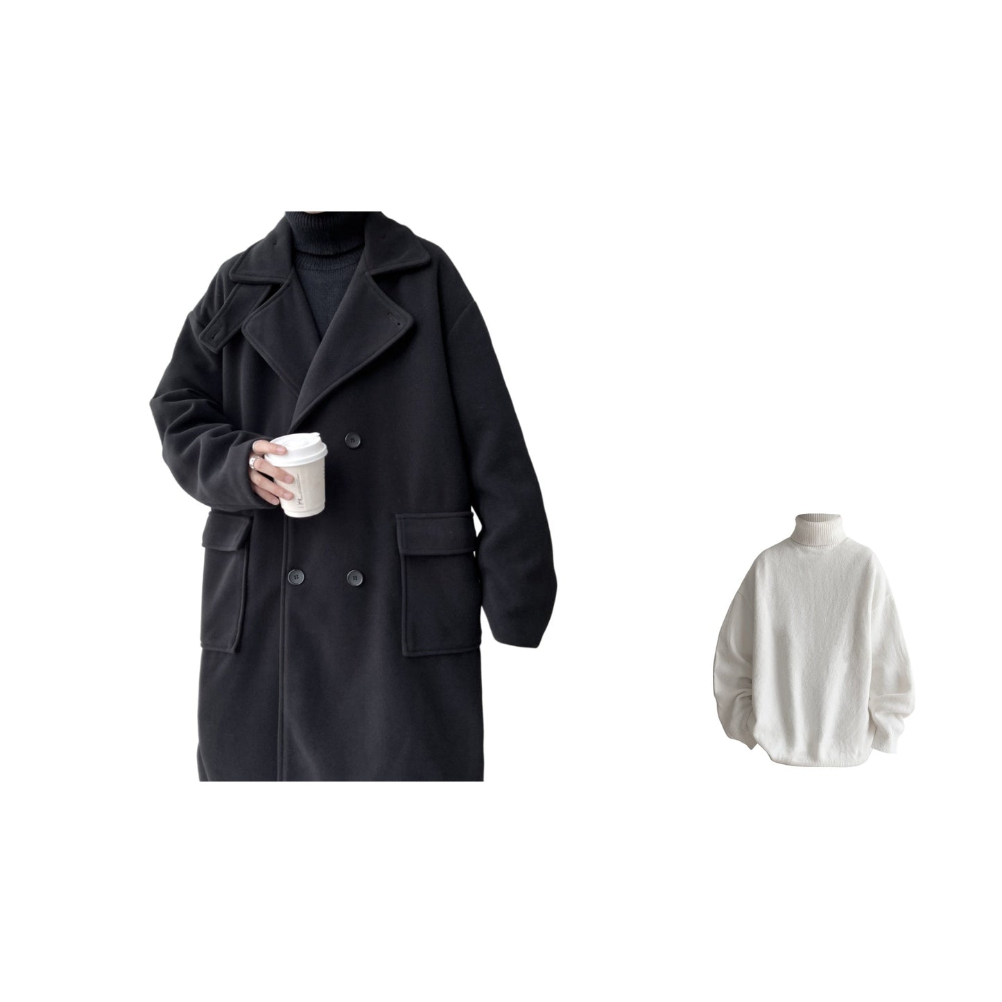 Пальто мужское FRQ