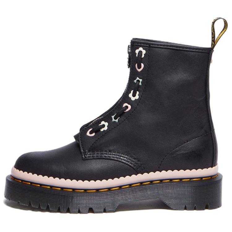 Ботинки женские Dr. Martens 1460 Pascal Black-Pink