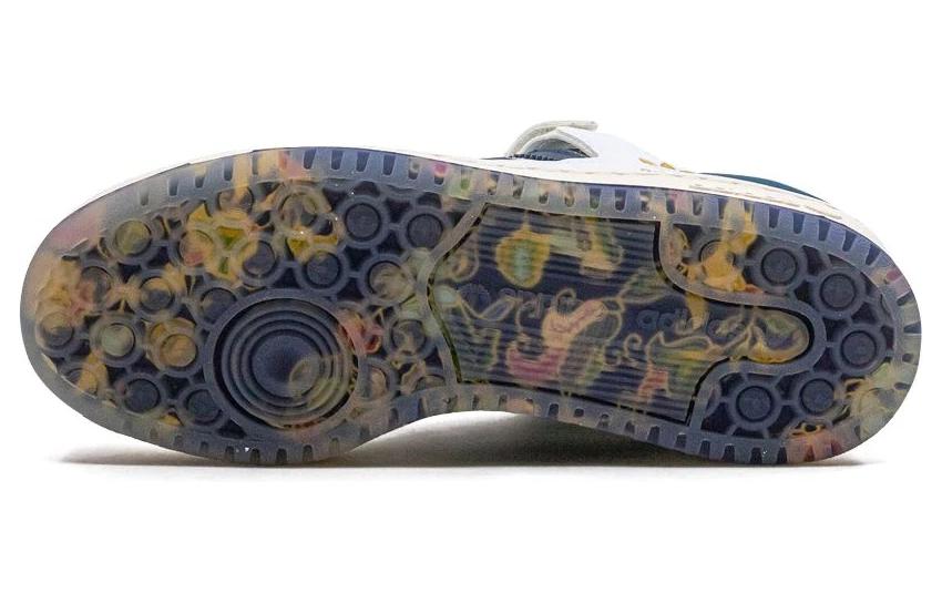 Adidas originals forum 84 сотни простых и легких амортизирующих износостойких бордшорт с низким верхом мужские бело-голубые