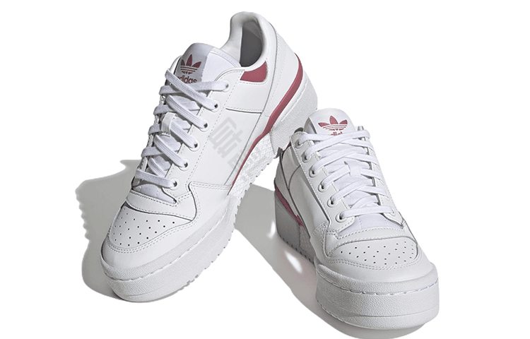 Кроссовки женские Бело-розовые Adidas Forum Bold - Boxette Shop