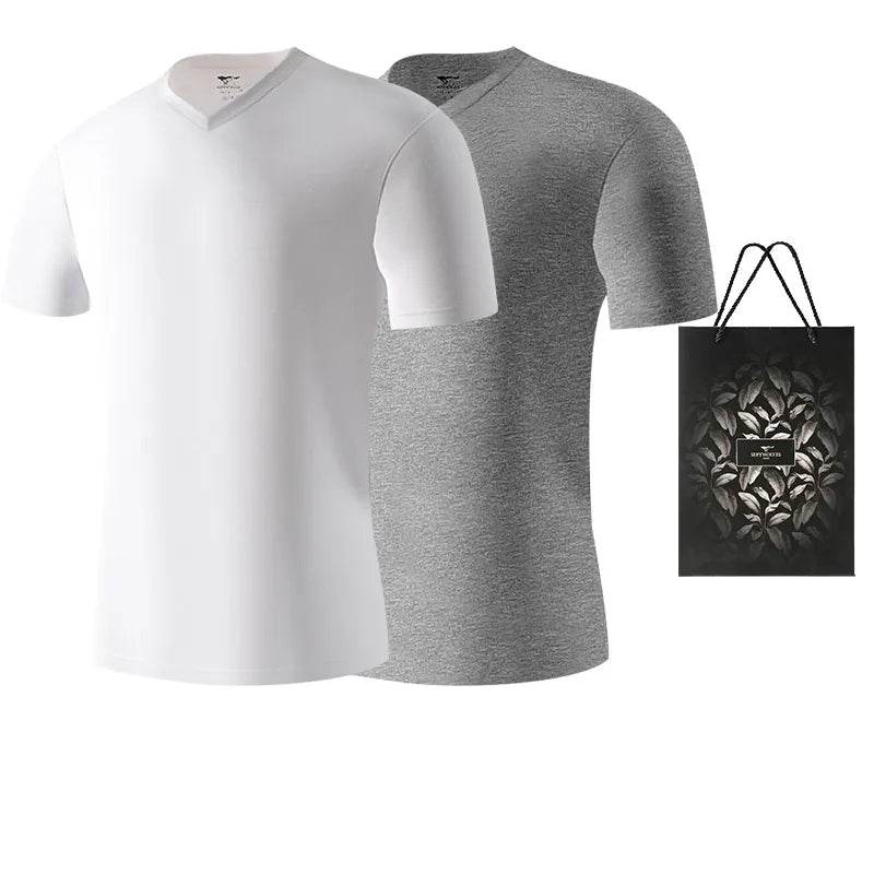 Футболка мужская Septwolves Pure Colour V-Neck - Boxette Shop