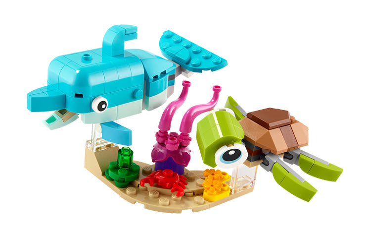 LEGO Creator 3-in-1 delfin va toshbaqa (31128)