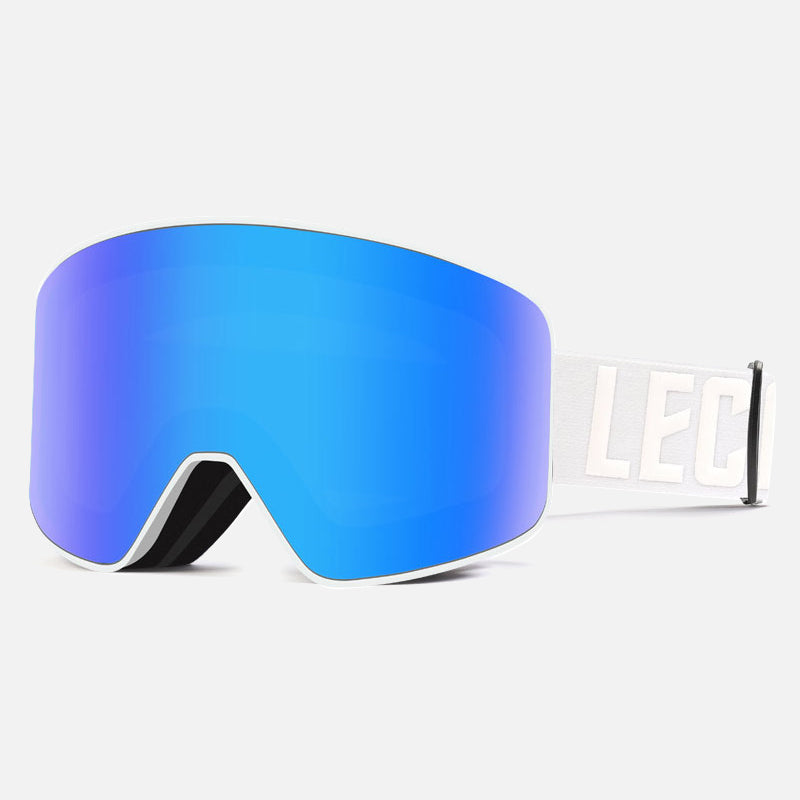 Горнолыжный шлем и очки Lecage