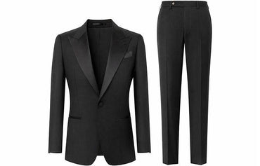 Костюм мужской Skaro Handmade Milan Black - Boxette Shop