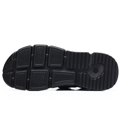 Playboy moda kundalik sport tashqi kiyimi plyaj sandallari erkaklar qora