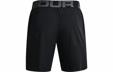 Шорты under armour woven ua elevated 2.0 logo printed solid athleisure shorts men's black