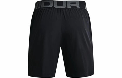 Шорты under armour woven ua elevated 2.0 logo printed solid athleisure shorts men's black