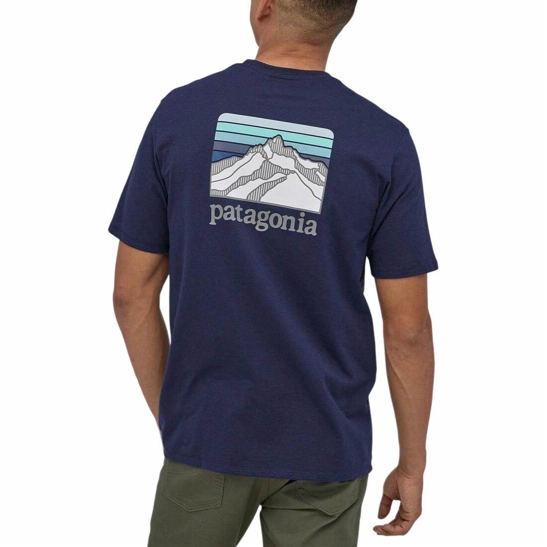Футболка мужская Patagonia с логотипом - Boxette Shop