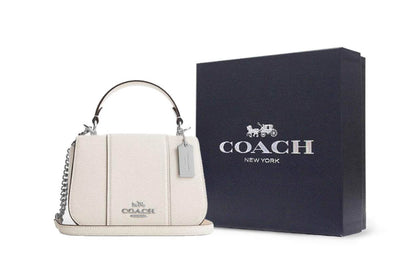 Сумка женская Coach Lysa 22 Classic Colour Blocking Removable - Boxette Shop