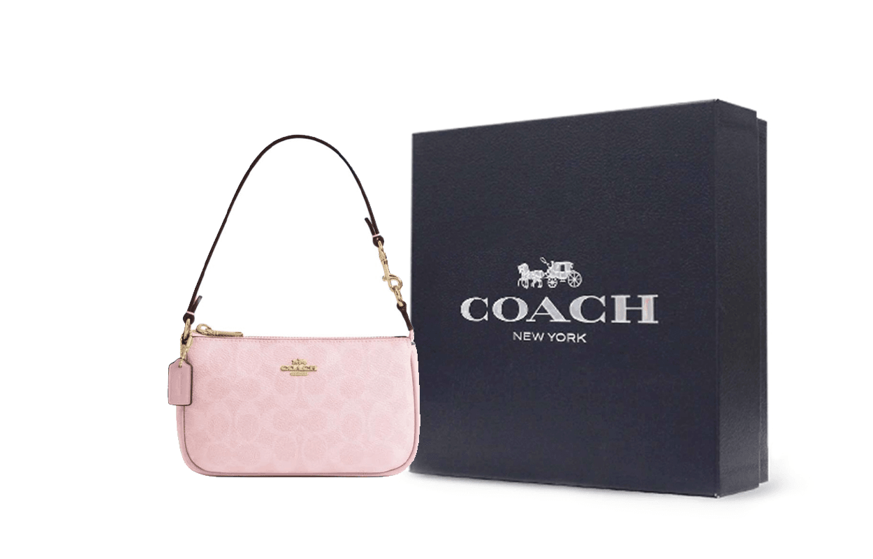 Сумка женская Coach Nolita 19 Classic Logo Metal Hardware - Boxette Shop