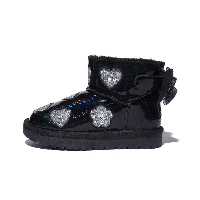 Ботинки детские Snoffy Padded Glitter Love Wear-resistant Anti-slip - Boxette Shop