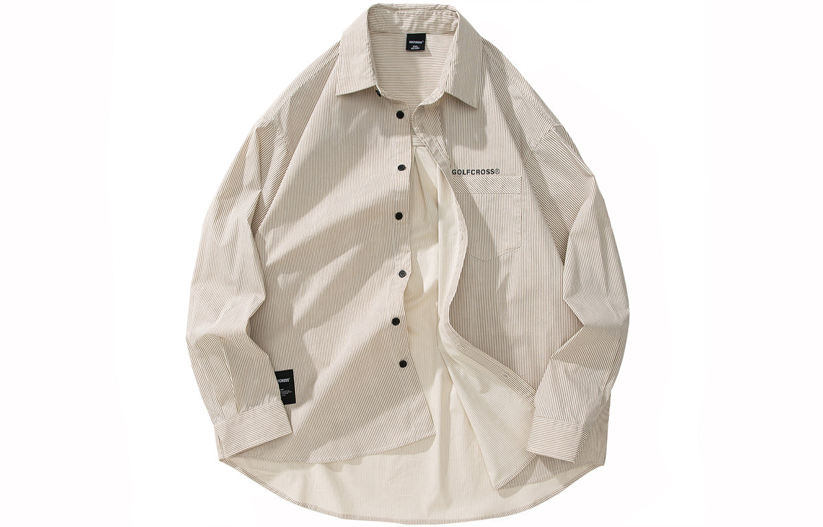 Golfcross yapon kolleji uslubidagi shaharbo'yi chiziqli bir ko'krakli tasodifiy lapel uzun yengli ko'ylak ko'ylagi juftlik modellari