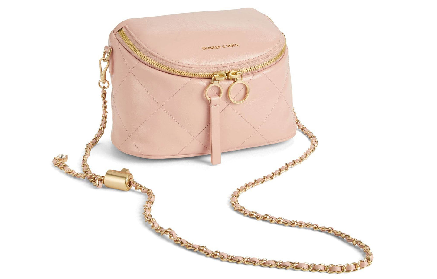 Сумка женская Charles&Keith Soft Lattice Chain S - Boxette Shop