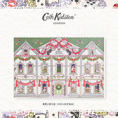 Cath kidston house of wishes gift set holiday bash skincare ideas blind box poke & stick импортировано из великобритании набор для ухода увлажняющий очищающий отшелушивающий увлажняющий преимущества 24 шт.