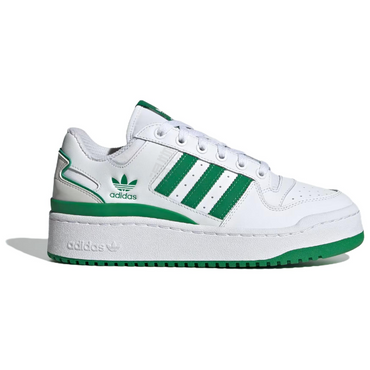 Adidas originals forum bold удобные и универсальные бордшорты с низким верхом женские бело-зеленые