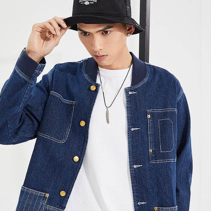 Джинсовая куртка Dickies Colour Blocked Carline - Boxette Shop