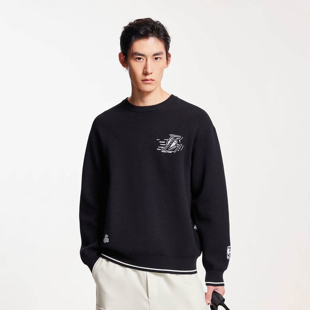 Свитер мужской Jack Jones x NBA Los Angeles Lakers - Boxette Shop