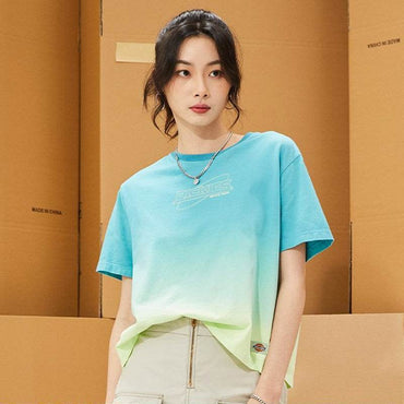 Футболка женская Dickies Ss22 Gradient Letter Straight S - Boxette Shop