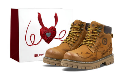 Ботинки женские Camel Happy Face Martin Boots