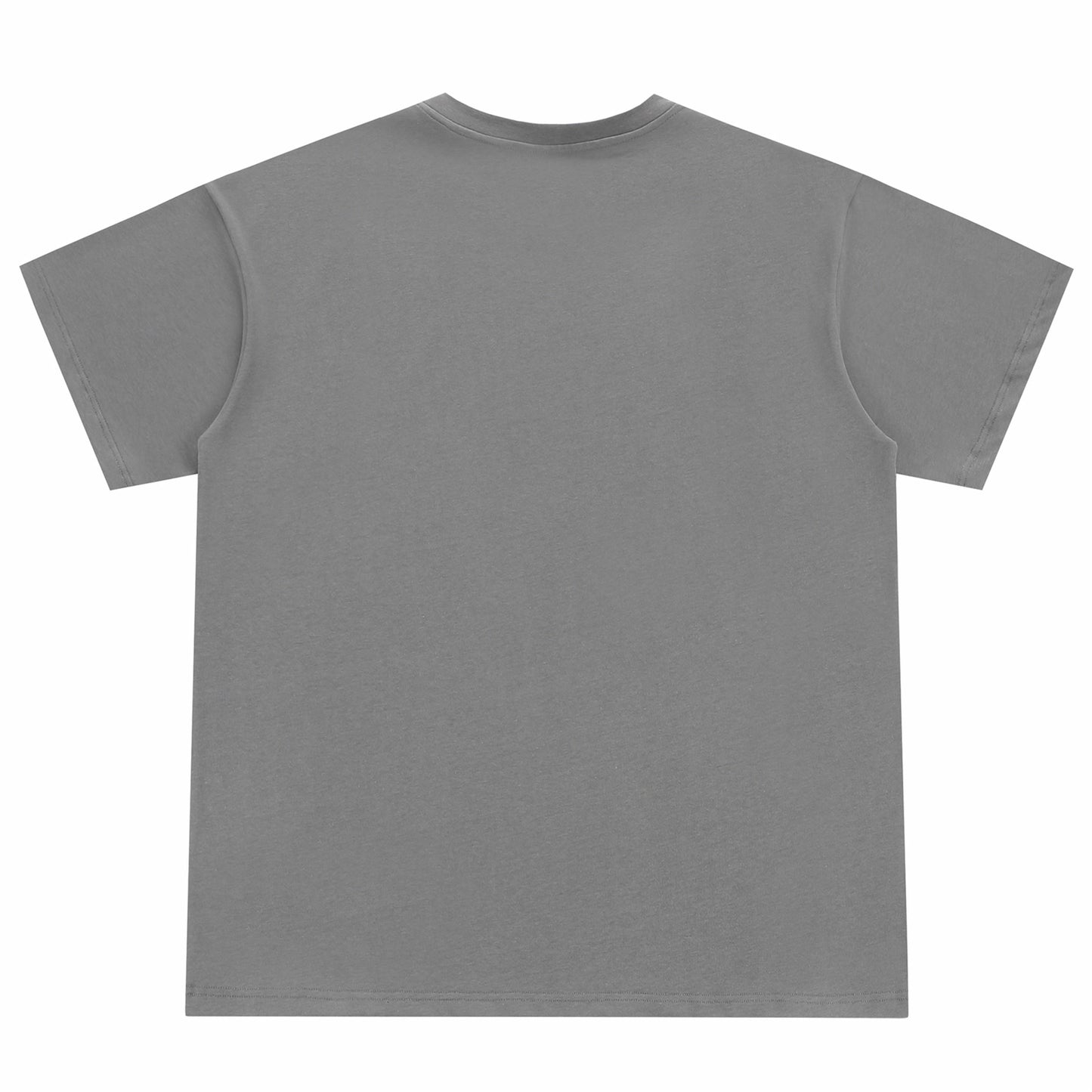 Paddy Julia bir xil rangdagi asosiy dekonstruksiya qilingan birlashma dizayn hissi yelkali bo'sh ko'p qirrali oddiy shamol qutisi versiyasi pastki qismdagi kalta yengli futbolka erkaklar va ayollar bir xil modellar