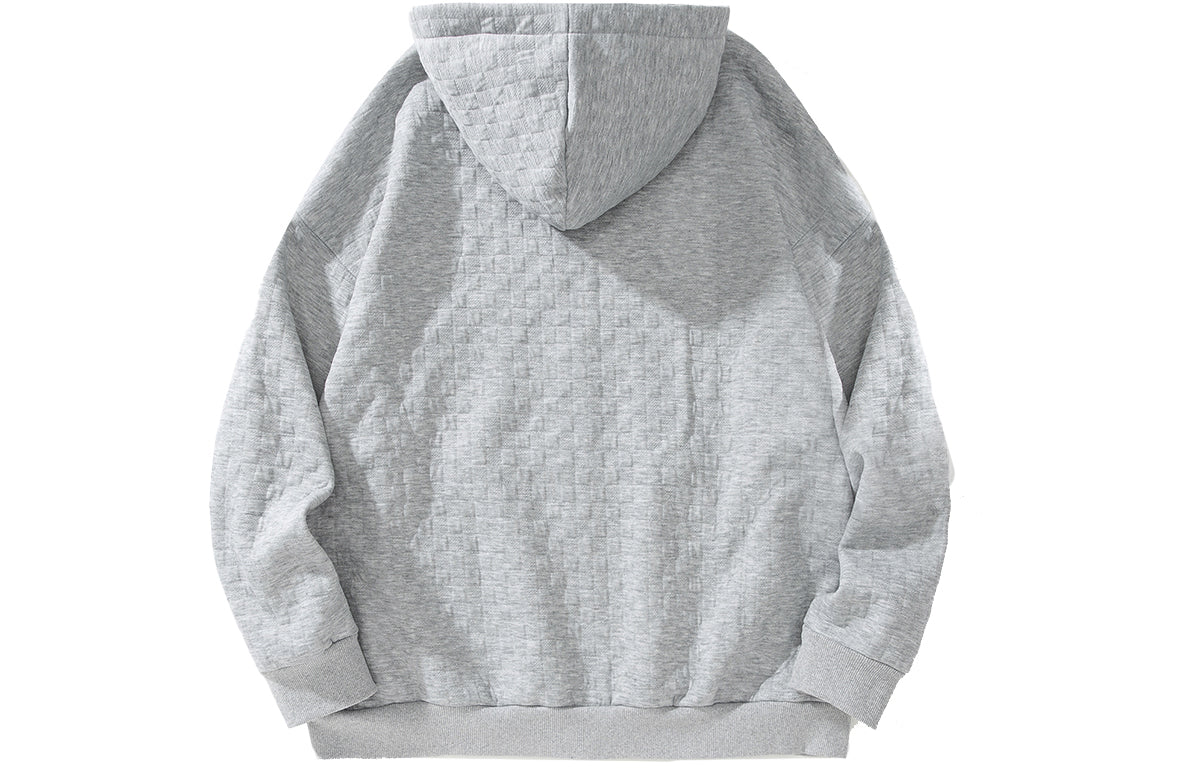 Golfkross yumshoq qalinlashgan vafli harflari bo'sh qalpoqli kardigan ko'ylagi kozok erkaklar va ayollar bir xil modellar