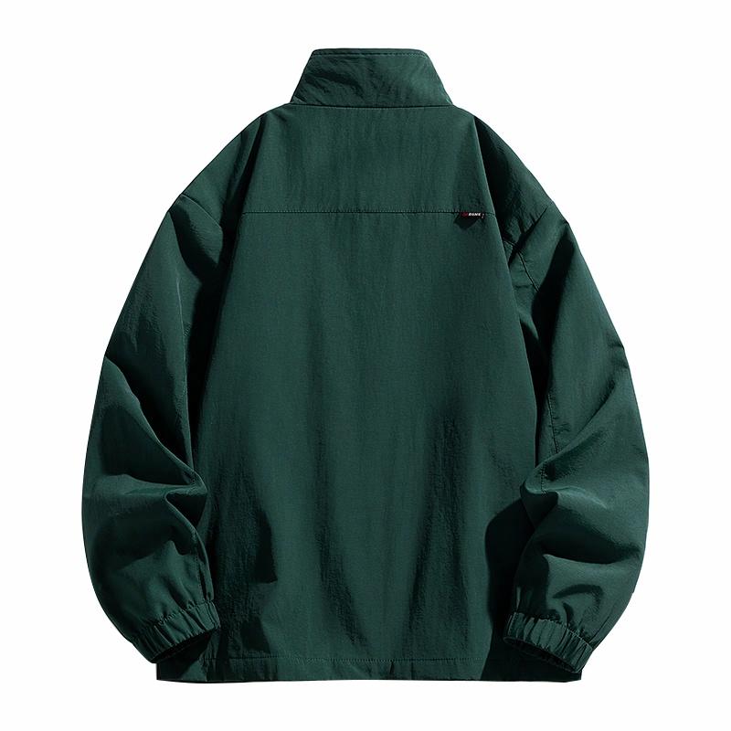 Playboy erkaklar kurtkalari bahor va kuzda o'rnatilgan yoqa tasodifiy shamolga chidamli kurtka erkaklar modellari