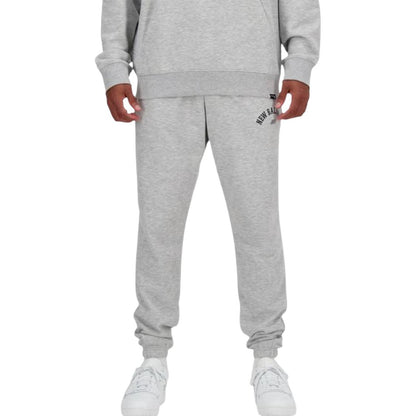 Erkaklar uchun yangi balans harfi bosma oddiy tortilgan trikotaj sport shimlari kulrang